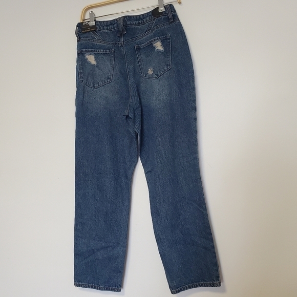 PTCL High Rise Deconstructed Rigid Mom jeans - Picture 4 of 7